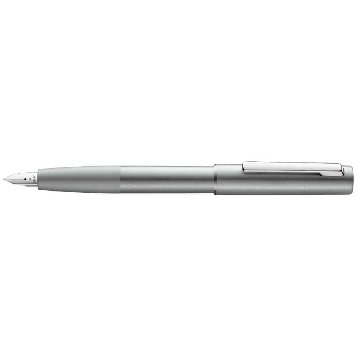 1316 Lamy 077 aion Fountain pen silver 161mm V2 web eng