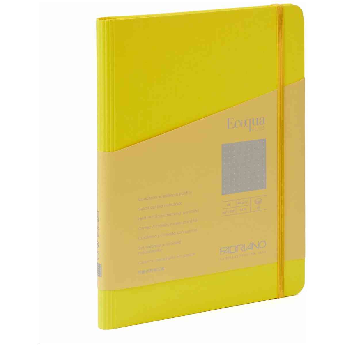Ecoqua Plus hidden spiral notebook A5 Dotted - Bild 3