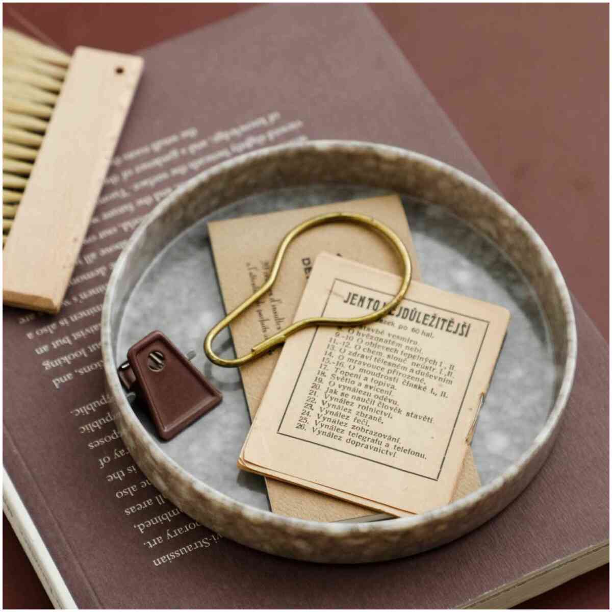 Hightide // Marble Circle Desk Tray - Bild 6
