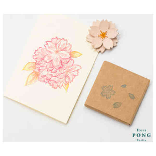 Sakura Cherry Blossom Brooch