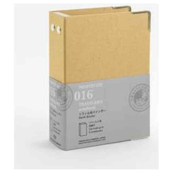 Traveler's Notebook, 016 Refill Binder can hold up to 5 notebooks