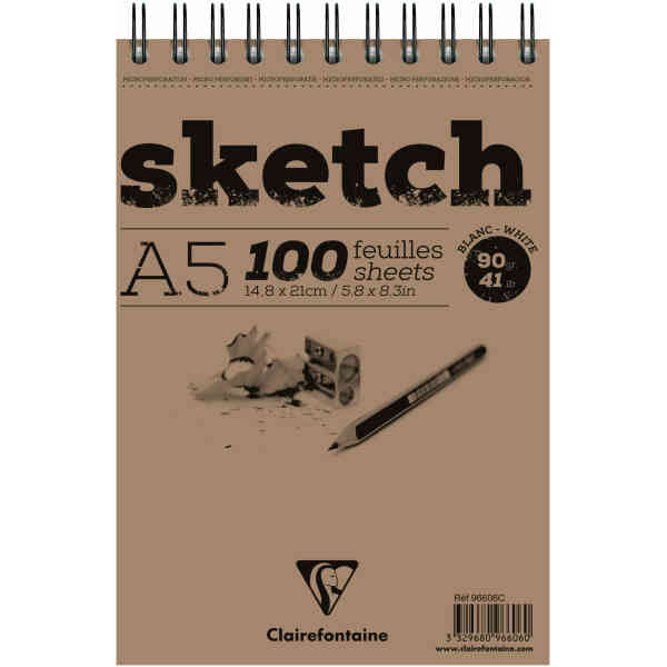 SKISSBLOCK 90G. A5