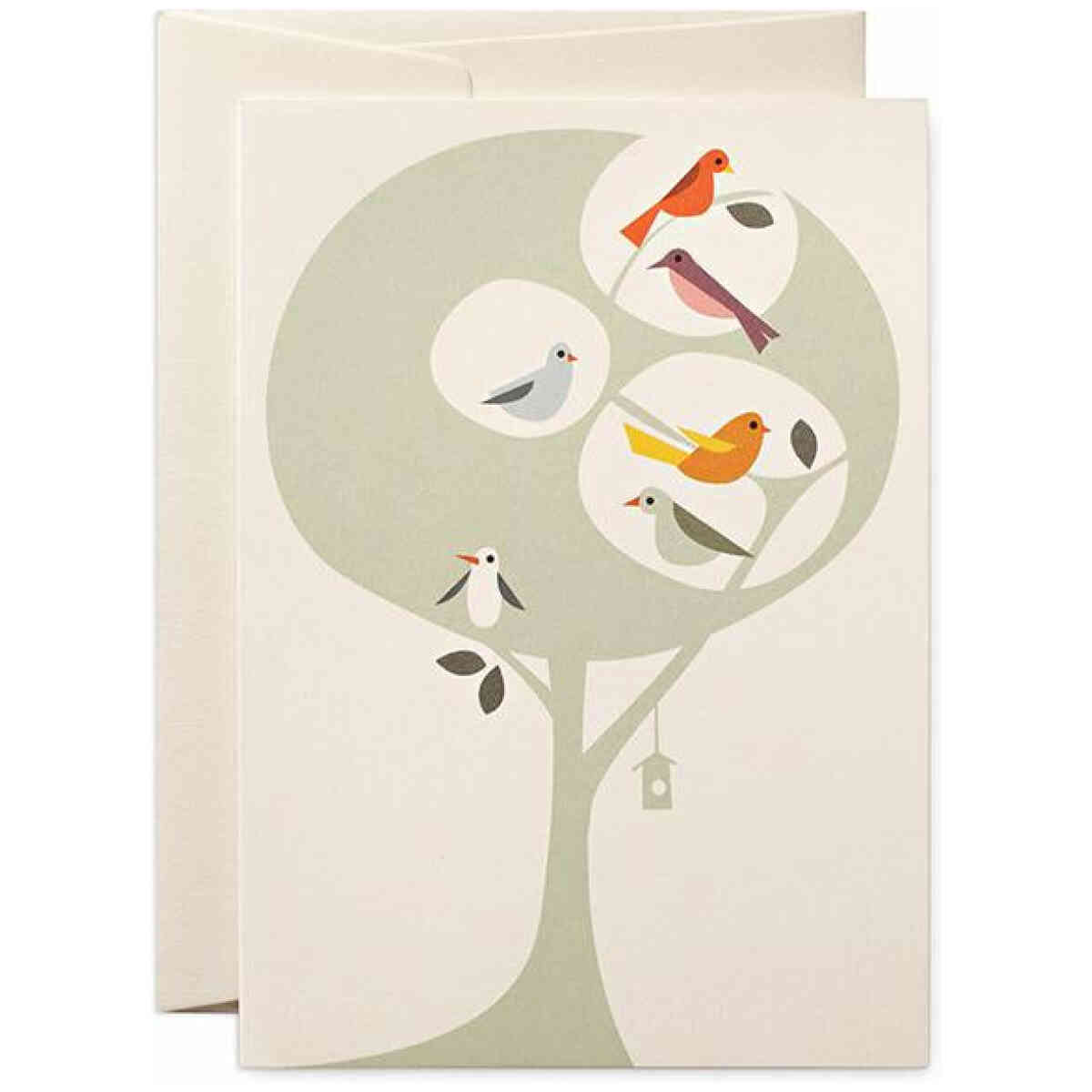 Tree of Birds greeting card
