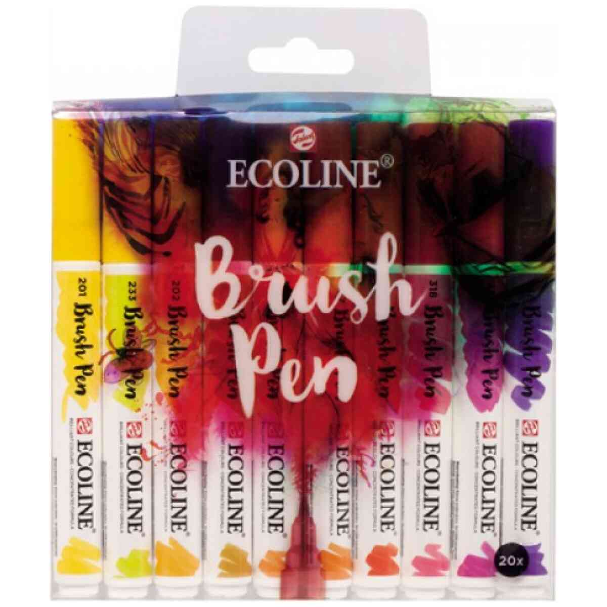 Ecoline Brusch pen set 20