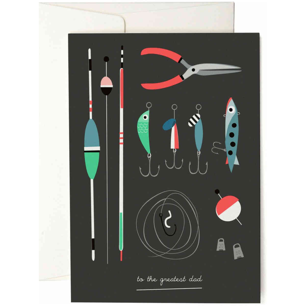 The Greatest Dad greeting card