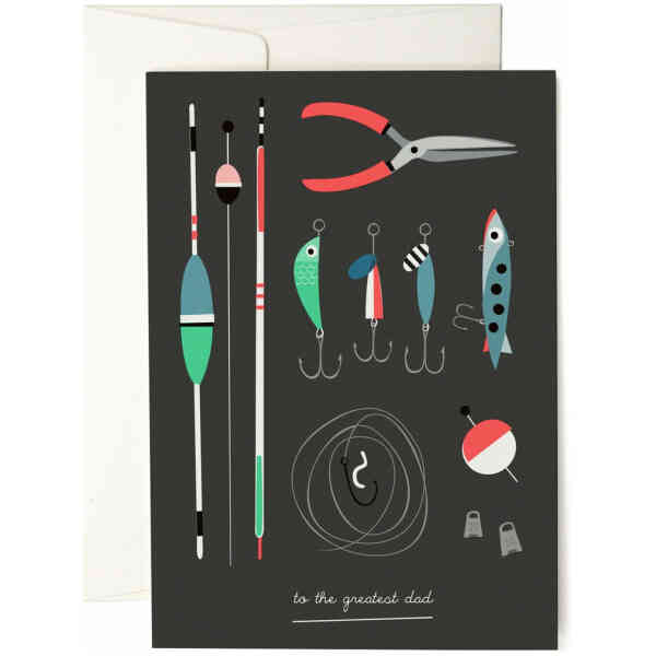 The Greatest Dad greeting card