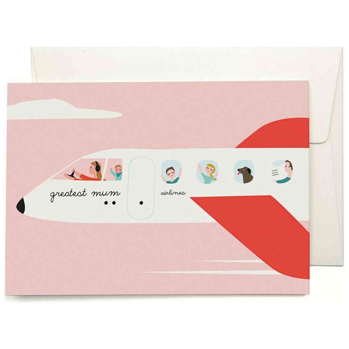 Greatest Mum greeting card
