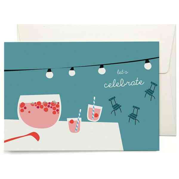 Let's Celebrate greeting card