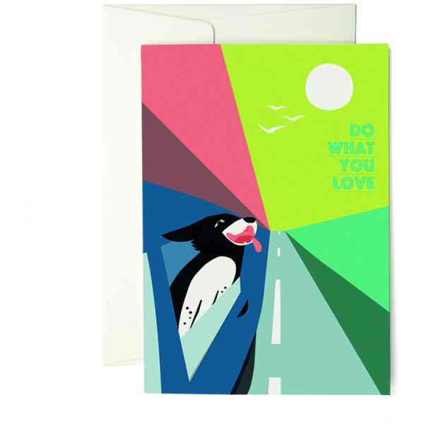 Do What You Love greeting card