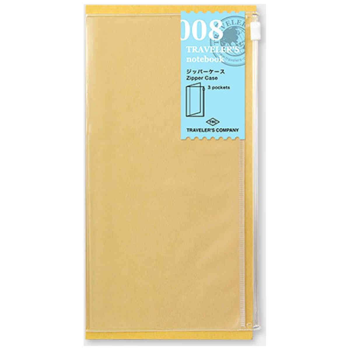 Traveler's Notebook, 008. Zipper Case