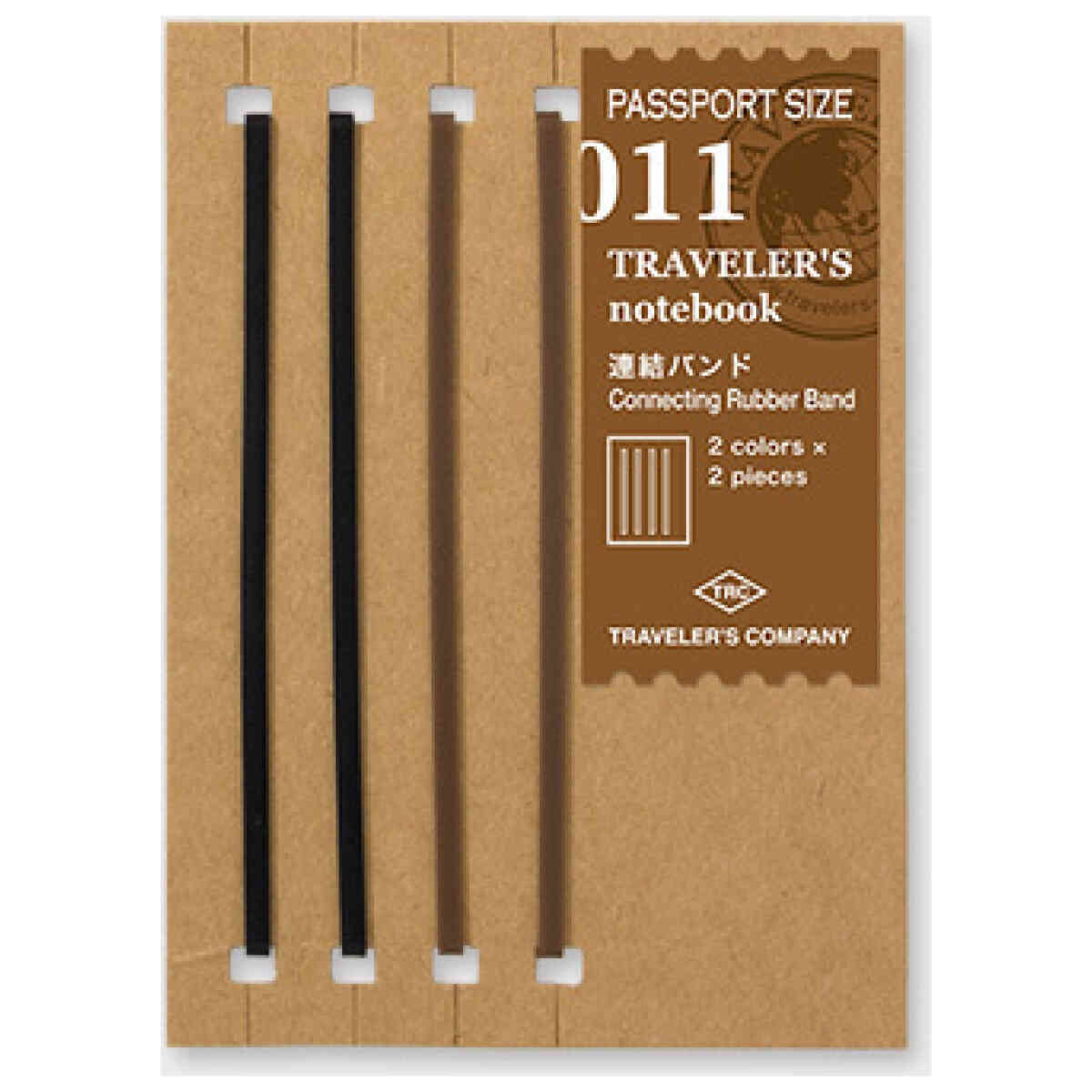 Traveler’s Notebook 011. Binding Bands - Passport Size