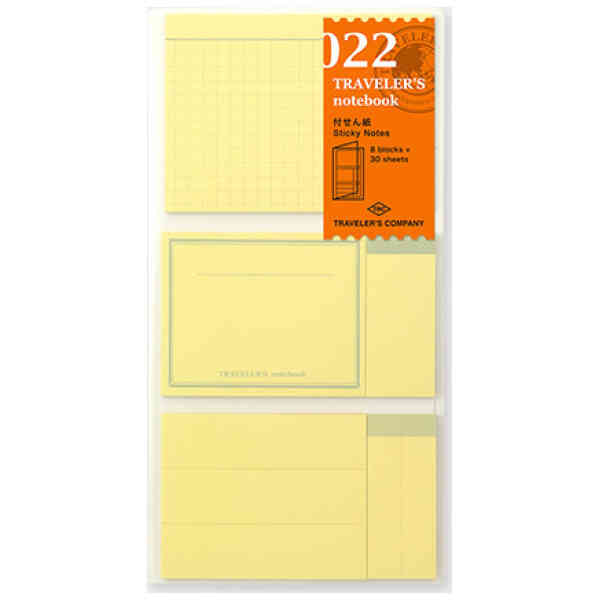 Traveler's Notebook, 022. Sticky Notes