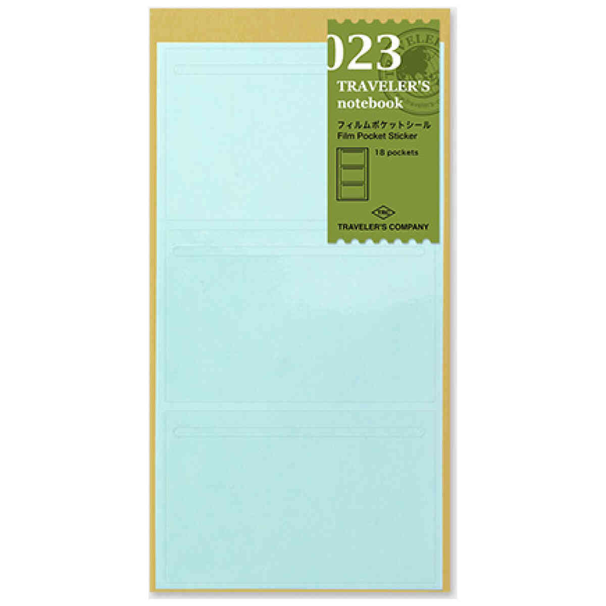 Traveler's Notebook, 023. Film Pocket Sticker