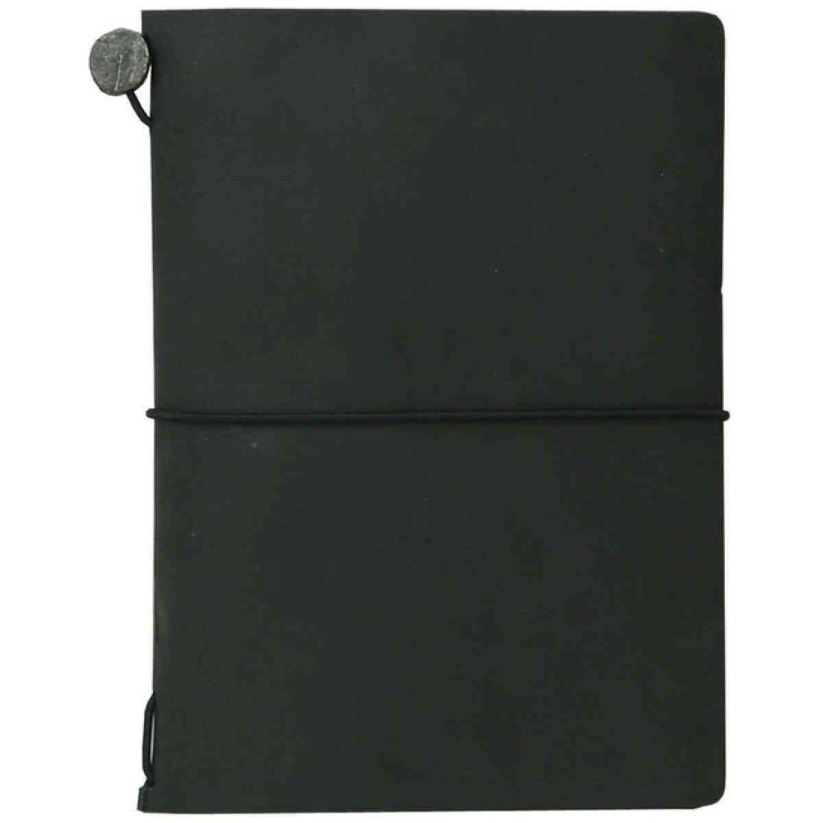Traveler's Notebook, Notebook Black - Passport Size