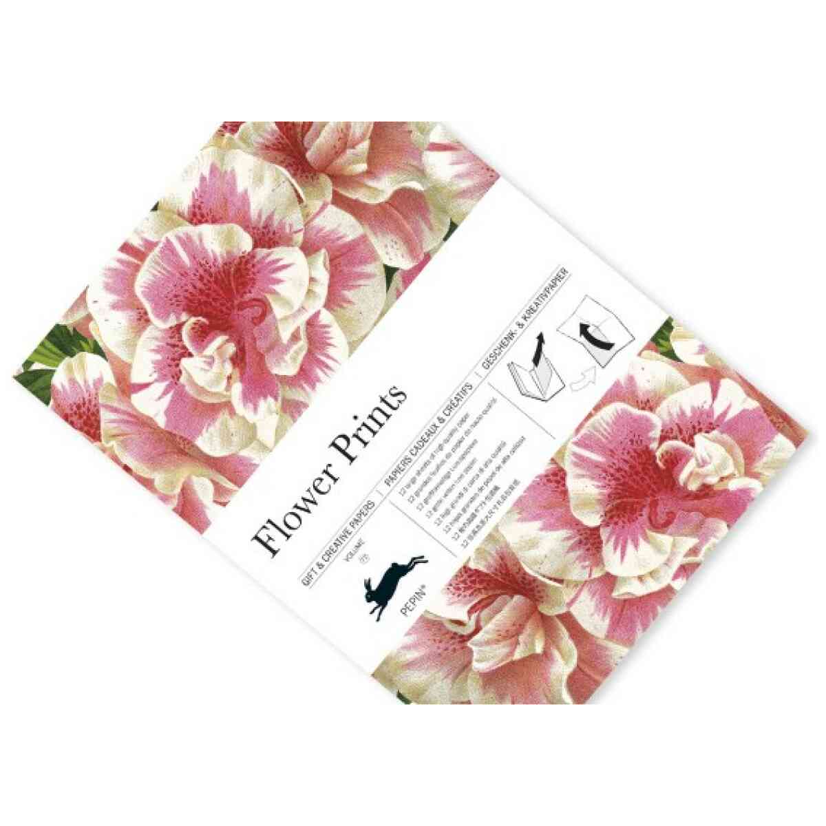 Flower Prints, Gift & Creative Paper Book