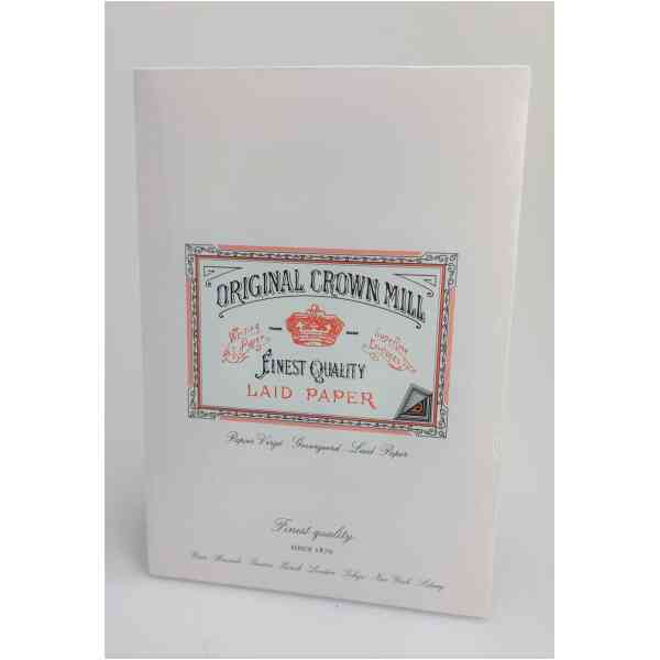 Original Crown Mill Laid Paper A5