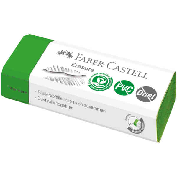 Eraser Erasure PVC-free & Dust-free 20x