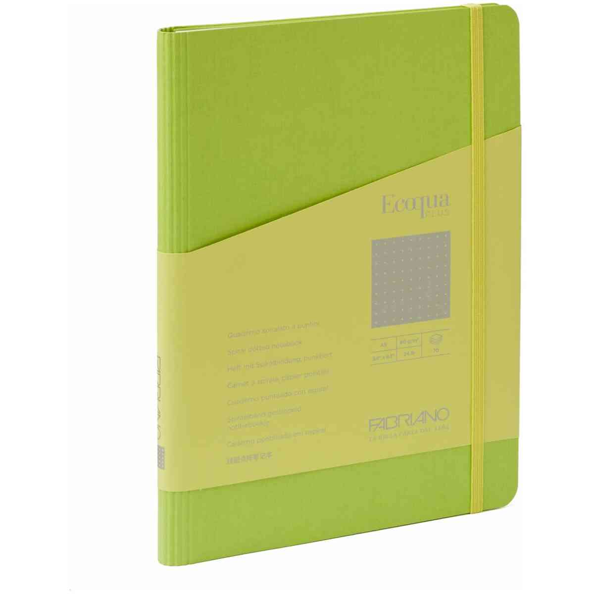 Ecoqua Plus hidden spiral notebook A5 Dotted - Bild 4