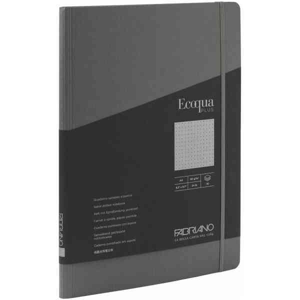 Ecoqua Plus hidden spiral notebook A4 Dotted
