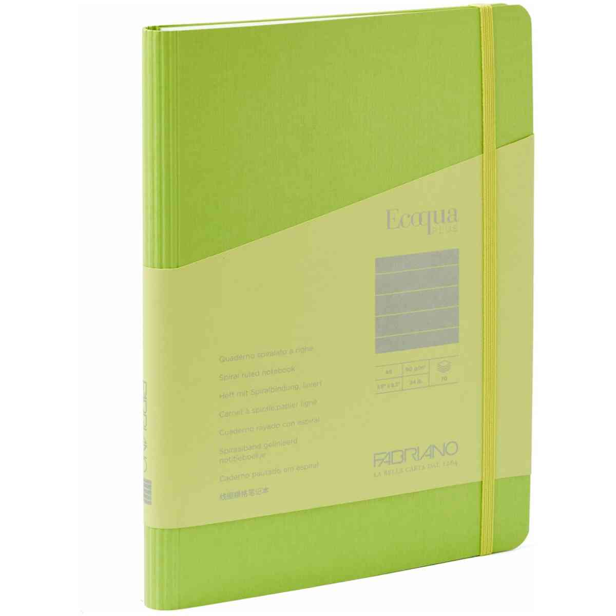 Ecoqua Plus hidden spiral notebook A5 Ruled - Bild 4
