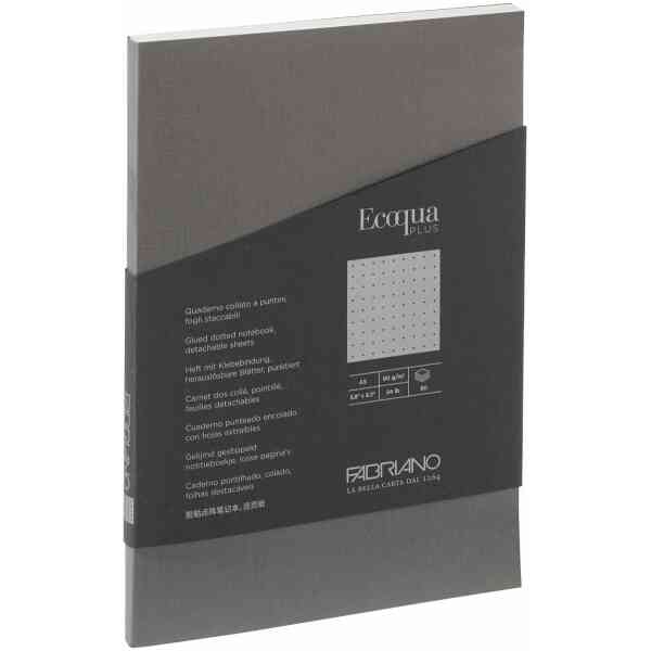 Ecoqua Plus glued notebook  A5 Dotted
