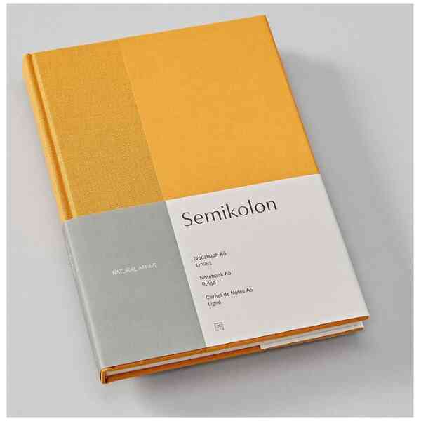SK natural affair notebook A5 Ruled Golden Hour