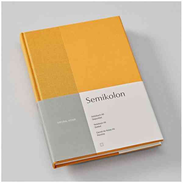 SK natural affair notebook A5 Dotted Golden Hour