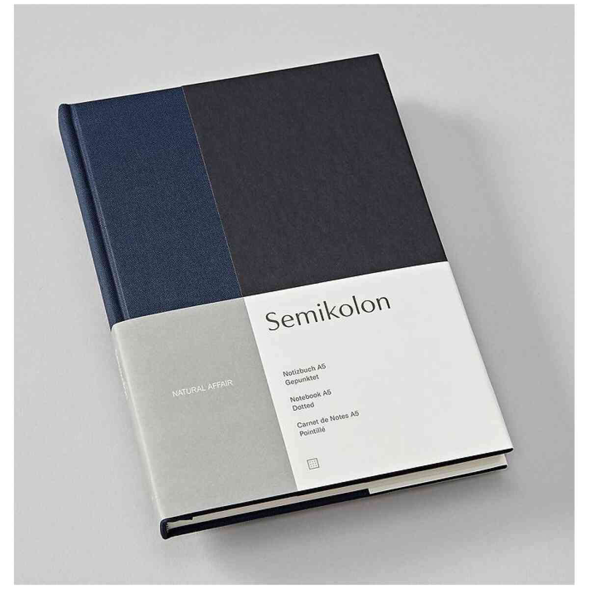 SK natural affair notebook A5 Dotted Midnight