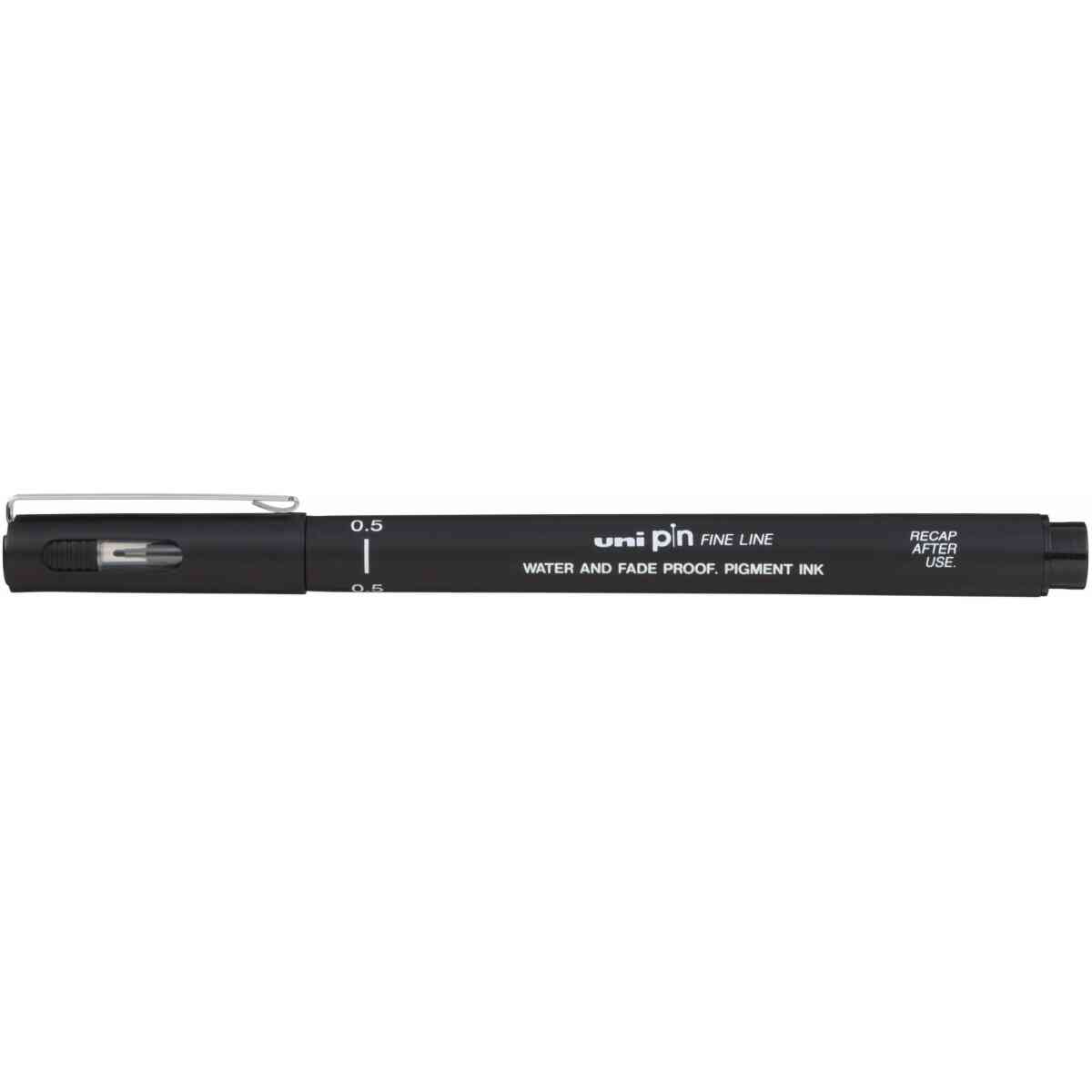UNI pin 200 fine line Marker Svart - Bild 8