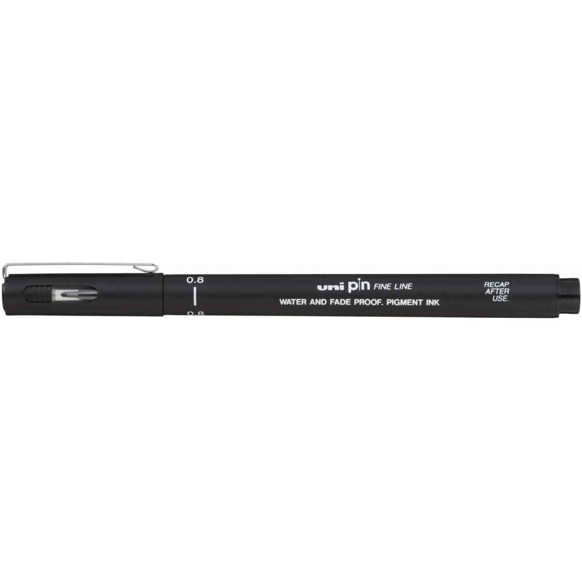 UNI pin 200 fine line Marker Svart - Bild 9