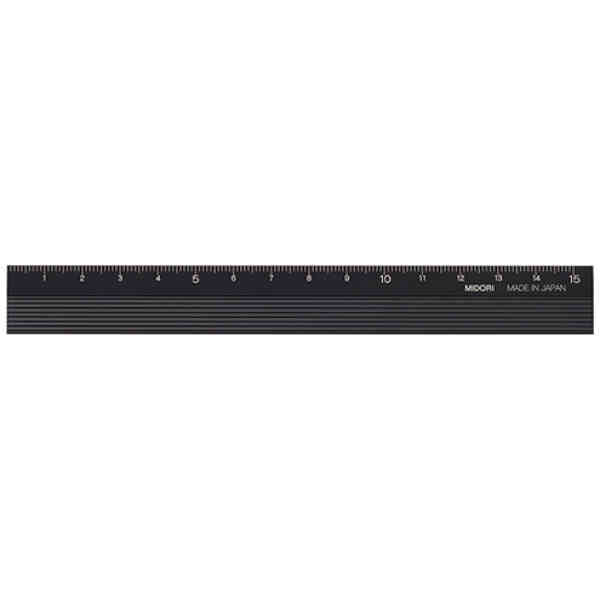 CL Stationery & AL Rulers - Ruler Black