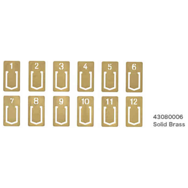 Traveler’s Company, Numbered Clips
