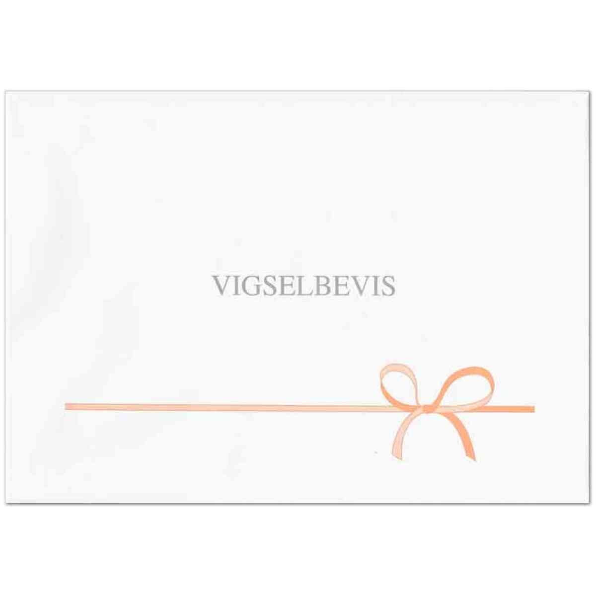 Vigselbeviskuvert