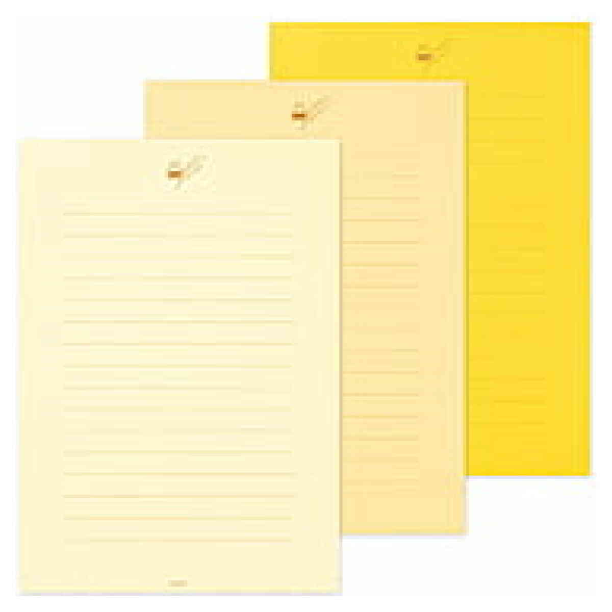 Letter pad Giving a Color - A5 - Gold - Bild 2