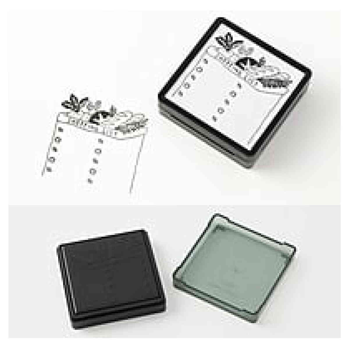 Paintable stamp Pre-inked - Shopping List - Bild 2
