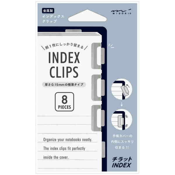 Index Clip Chiratto Silver
