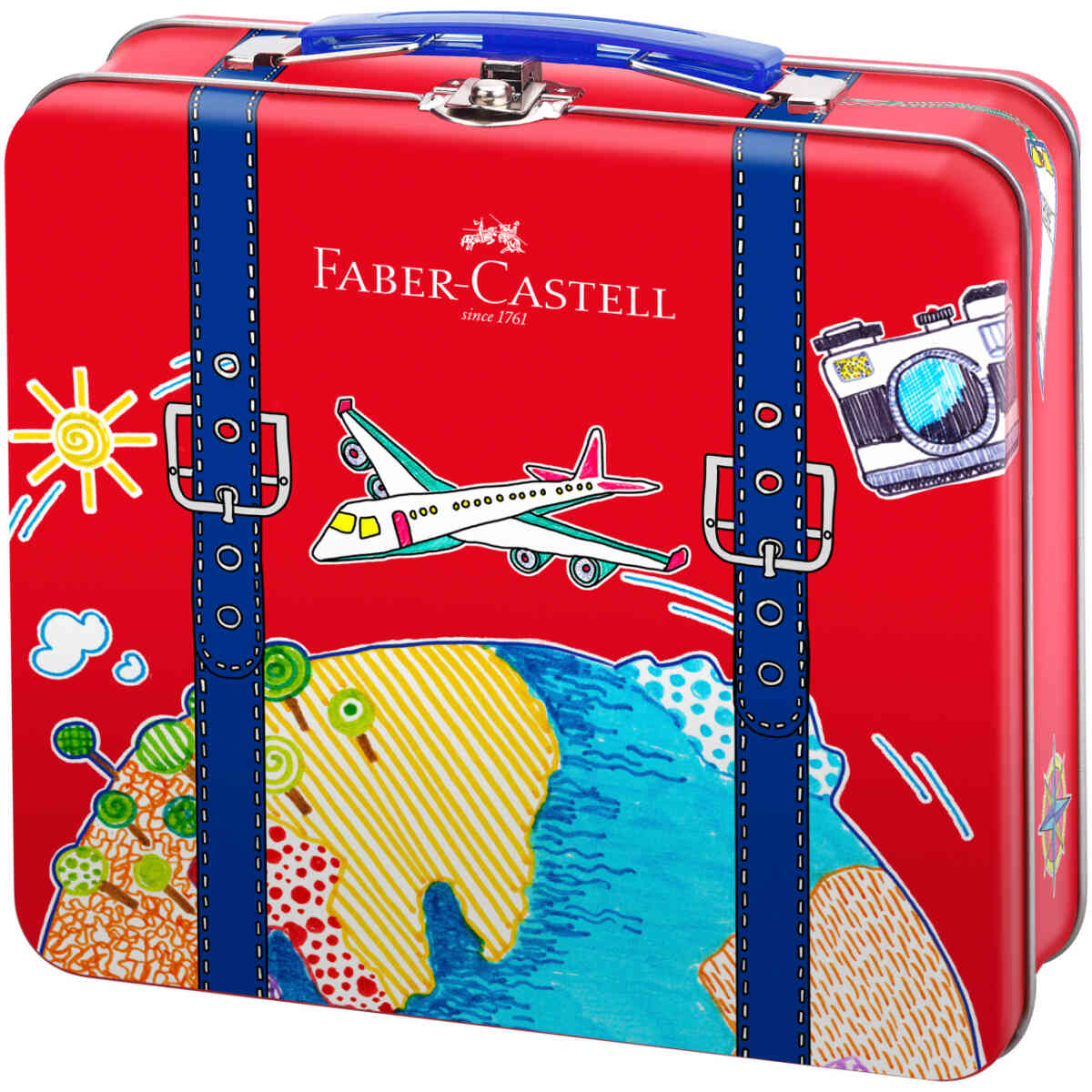 Connector felt tip pen suitcase