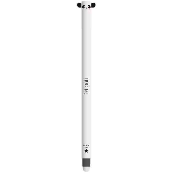 Erasable gel pen, Panda, svart, gelpenna med utsuddbart bläck