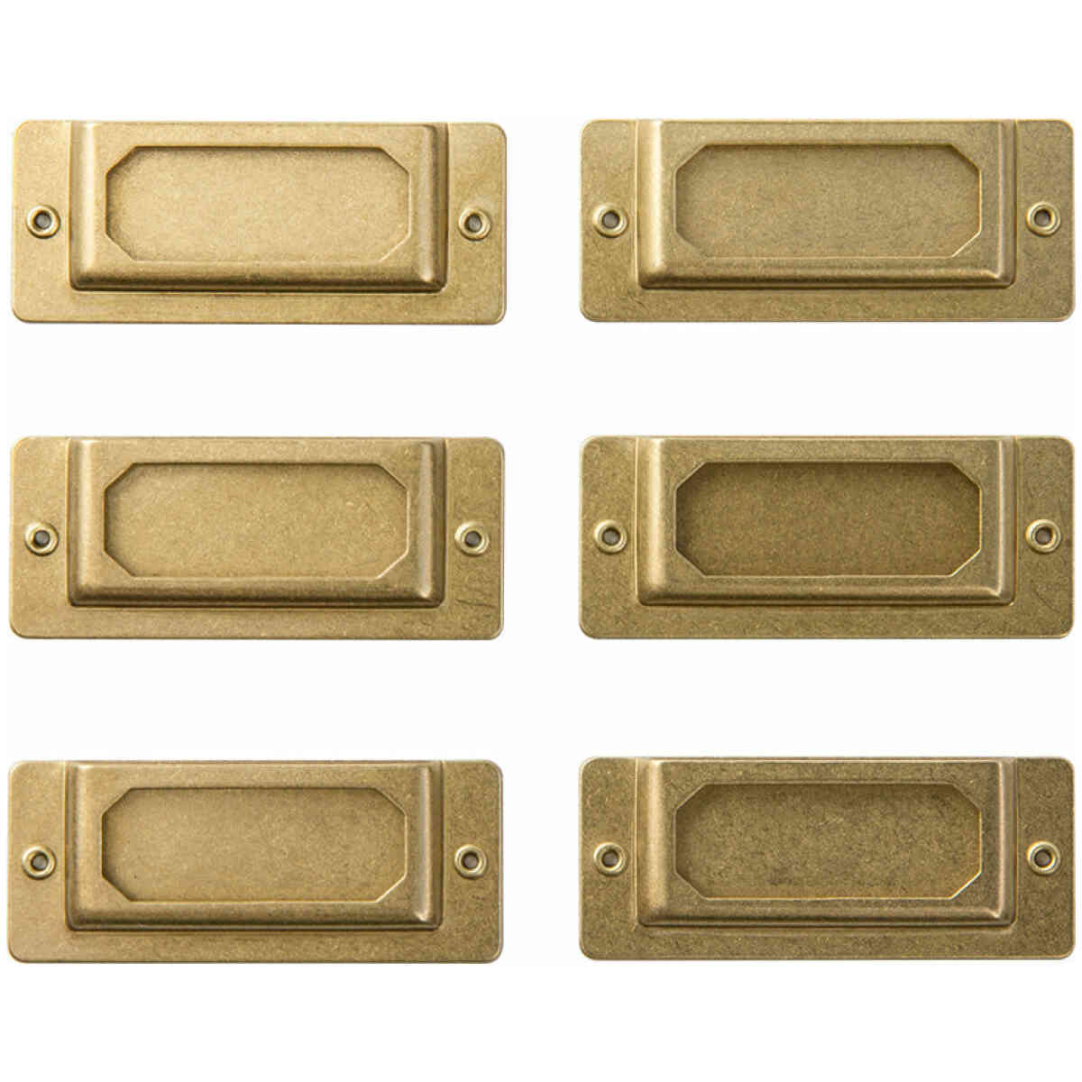 TRC Brass Label Plate