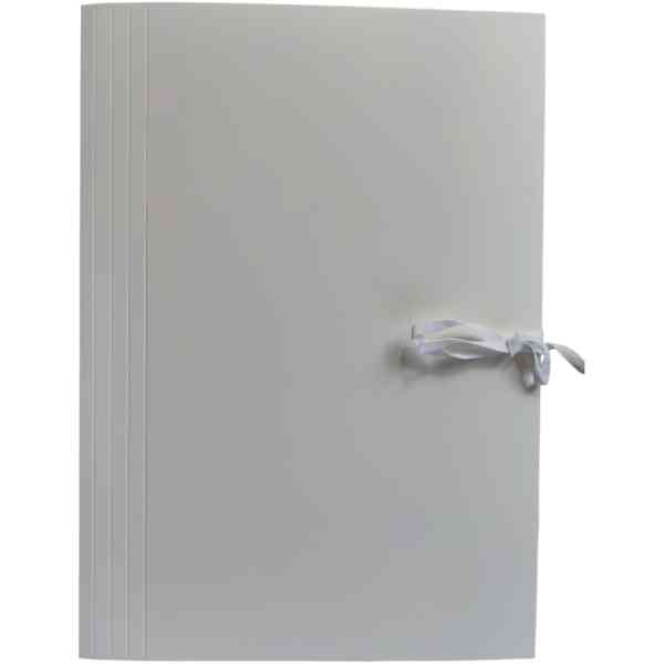 Carton case - white Format A4