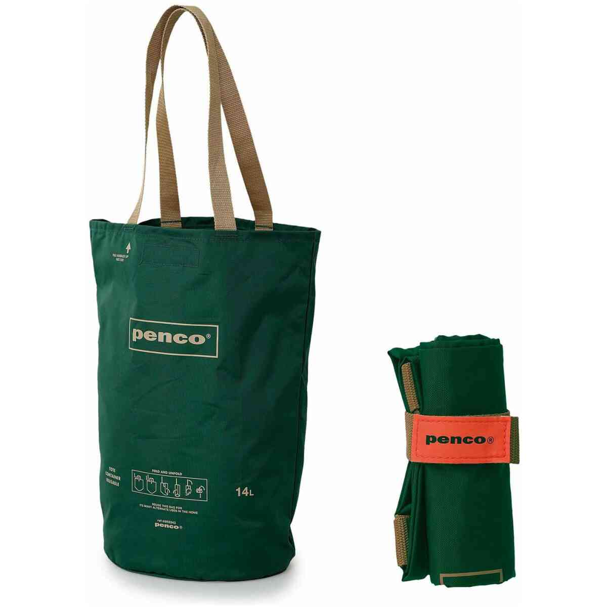 BUCKET TOTE BAG Green