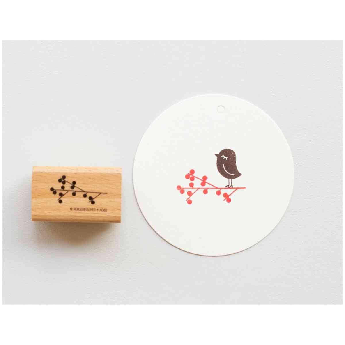 Stamp : Branch with berries Artikel: A082