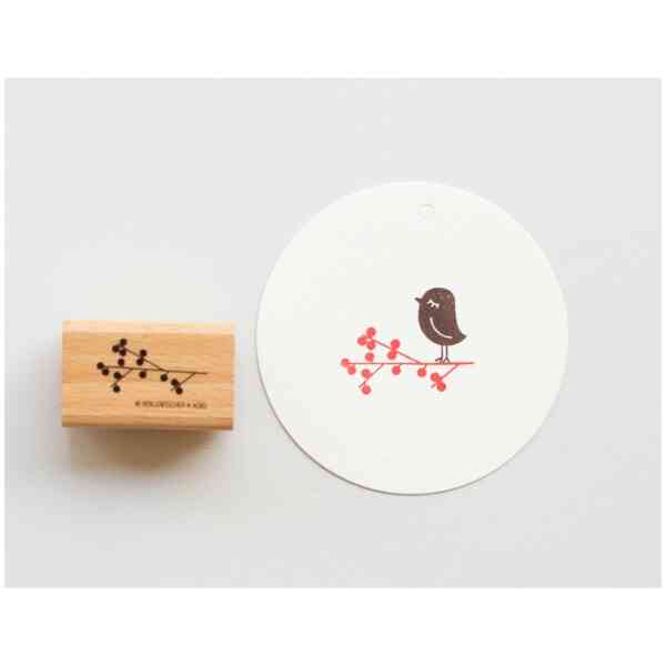 Stamp : Branch with berries Artikel: A082