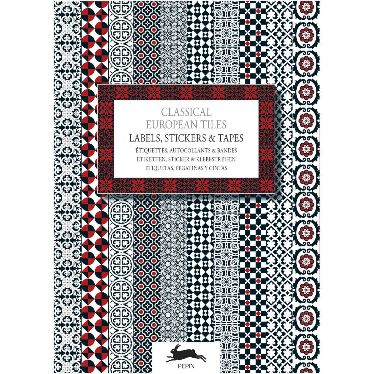 Classical European Tiles, Labels Sticker & Tapes