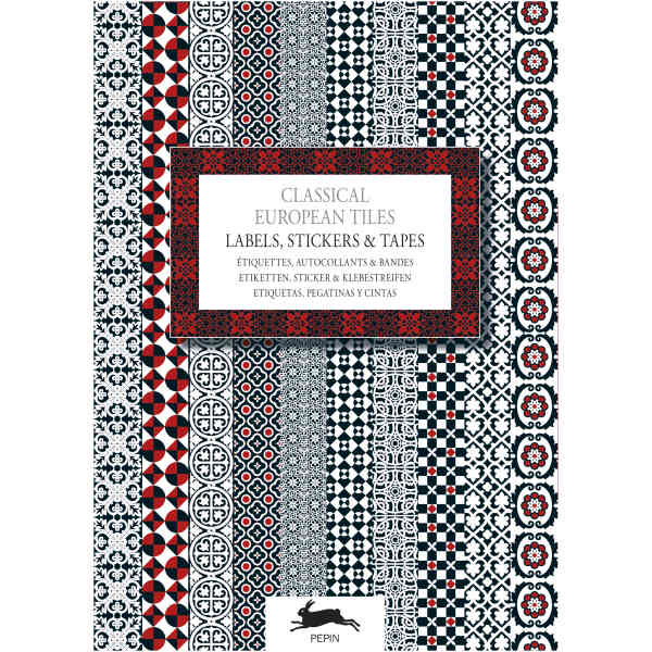 Classical European Tiles, Labels Sticker & Tapes