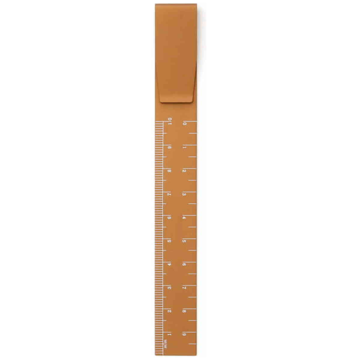 Clip Ruler - Brown