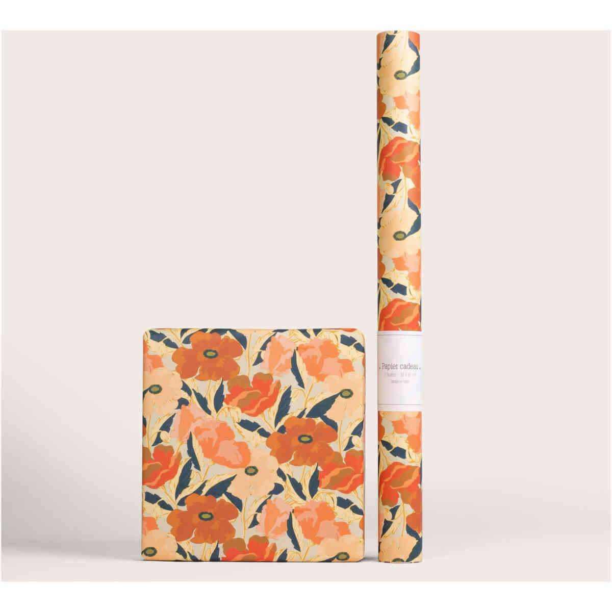 Coquelicots automne wrapping paper