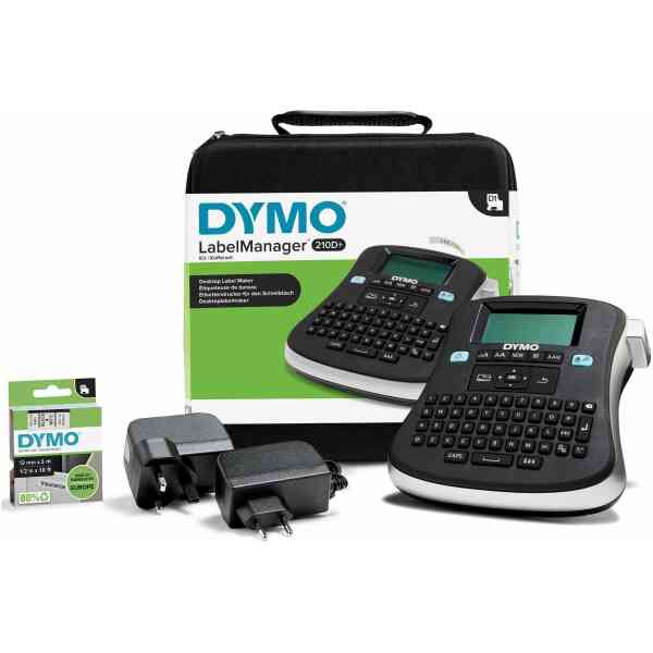 LabelManager 210D+ Label maker Kit Case Qwerty