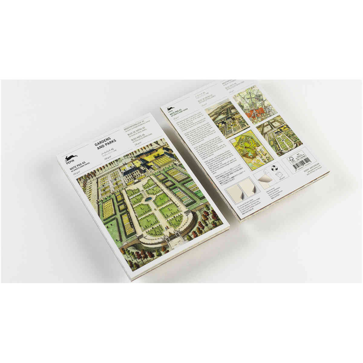 Gardens & Parks, A5 Writing Paper & Notepad