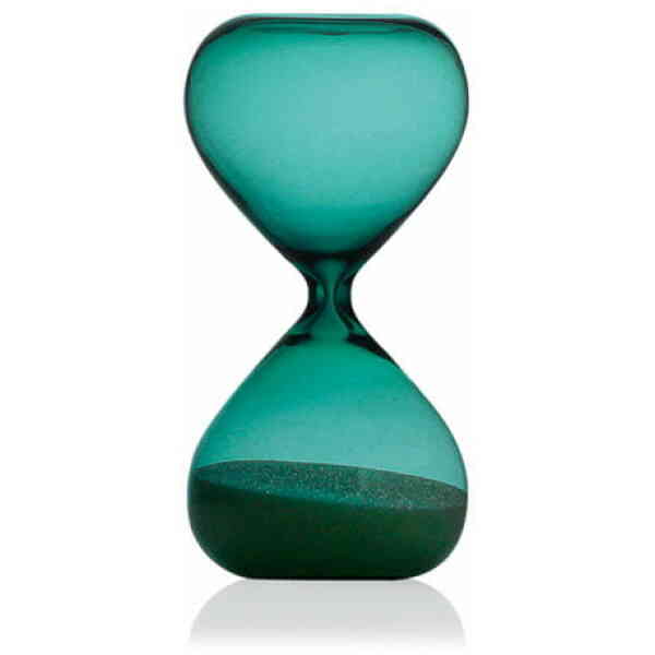 Timglas M/5 min - Turquoise